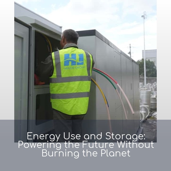 Energy Use and Storage: Powering the Future Without Burning the Planet